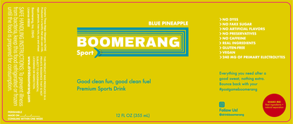 BOOMERANG Blue Pineapple - For 2/13/26 ATX Local Delivery